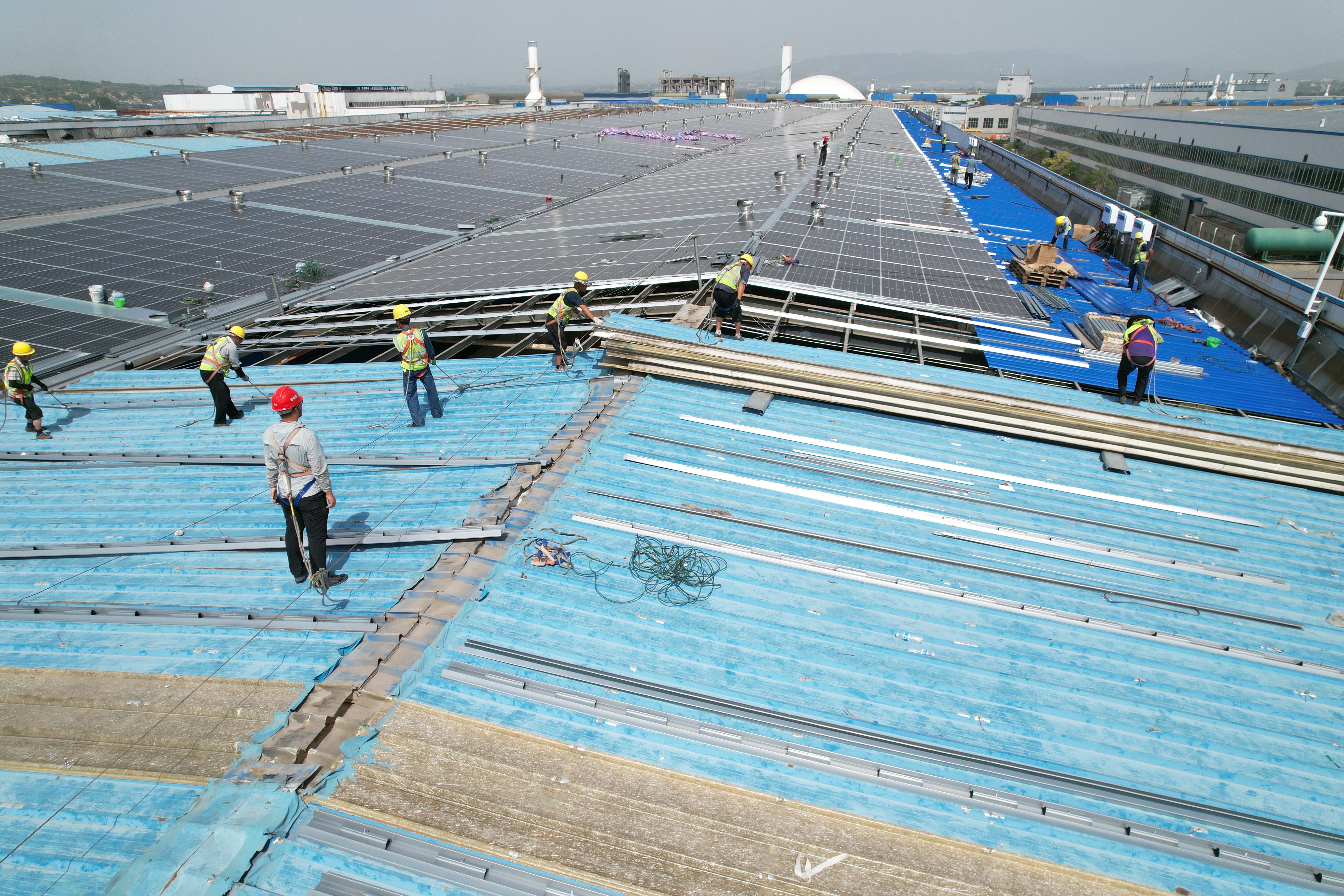 豫能新能源BIPV光储项目：打造高耗能企业绿色转型样板